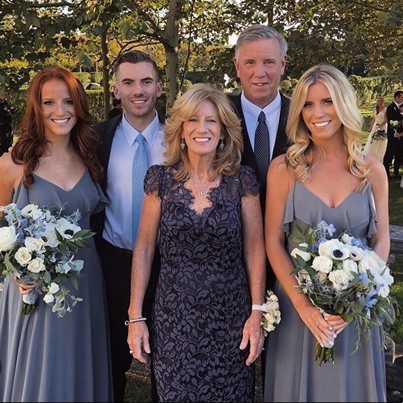 Jenny Yoo Mila dress in Peri color - Picture 2 of 3